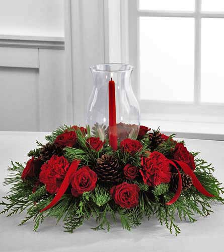 Holiday Traditions Candle Centrepiece